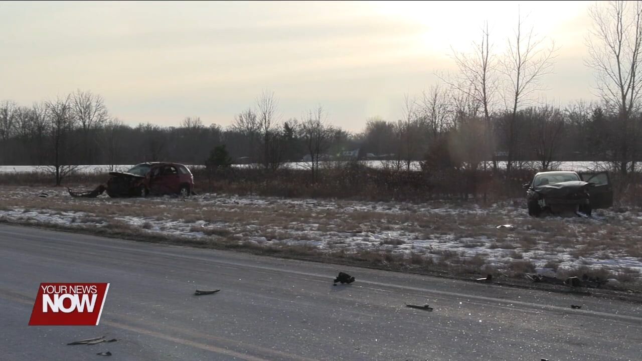 Emergency crews respond to collision at intersection of Fort Amanda and Wapak roads